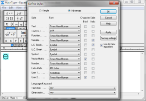 在MathType中输入⊖的方法